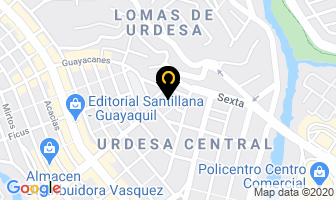 Mapa de Webinisgnia en Guayaquil