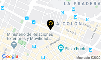 Mapa de Western Union, Red Activa en Quito