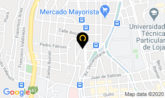 Mapa de *** Willson Motos *** Loja Ecuador en Nueva Loja