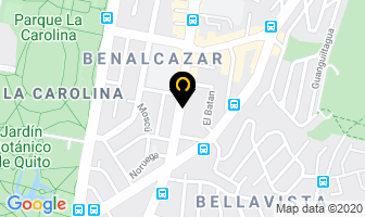 Mapa de Woom Peluqueria Y Spa en Quito