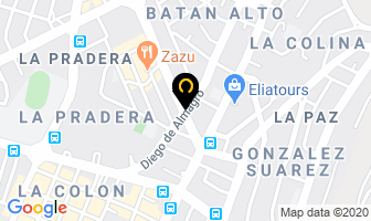 Mapa de Zabala Cevallos Darwin Ing.civ. en Quito