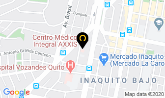 Mapa de Zaldumbide Xavier Dr. en Quito