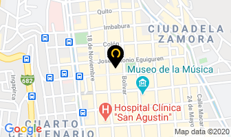 Mapa de Zona Cd Tu Tienda De Rock Y Más en Nueva Loja