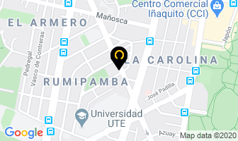 Mapa de Zona Digital Imprenta RÁpida en Quito