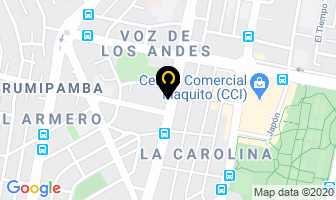 Mapa de Zona Inmobiliaria en Quito
