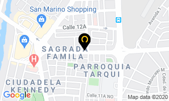 Mapa de Zona Puff en Guayaquil