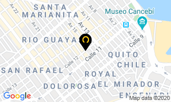 Mapa de Zurita Jr. en Manta