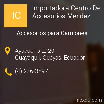 Importadora Centro de Accesorios Mendez - Partes y accesorios para