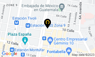 Mapa de 10 Calle 12-11, Zona 1 Iglesia Santo Domingo en Ciudad de Guatemala