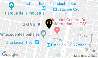 Mapa de 4 Life Salud Total Distribuidor Independiente en Ciudad de Guatemala