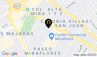Mapa de A Dental S.a. en Ciudad de Guatemala