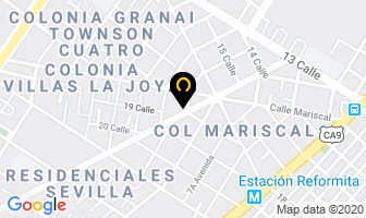 Mapa de A&m Multiservicios en Ciudad de Guatemala
