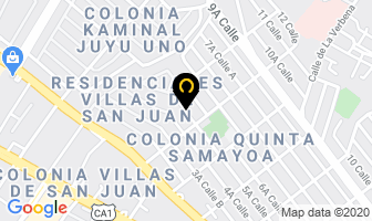 Mapa de Abeos Arte Visual en Ciudad de Guatemala