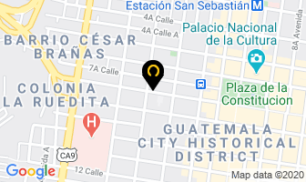 Mapa de Academia Corte Y Confeccion Cordy Moda en Ciudad de Guatemala