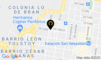 Mapa de Academia De Ingles Wizard en Ciudad de Guatemala