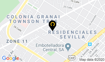 Mapa de Accesa en Ciudad de Guatemala