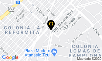 Mapa de Accesorios Y Tapiceria Kevin en Ciudad de Guatemala