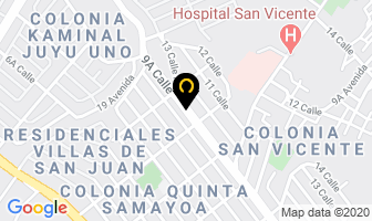 Mapa de Aceitera Rivera en Ciudad de Guatemala