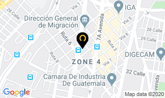 Mapa de Aden en Ciudad de Guatemala