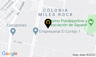Mapa de Admark S.a. en Ciudad de Guatemala