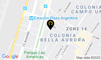 Mapa de Adr Aviacion en Ciudad de Guatemala