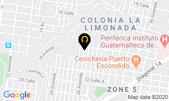 Mapa de Afa Internacional en Ciudad de Guatemala