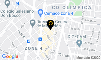 Mapa de Agencia Express en Ciudad de Guatemala