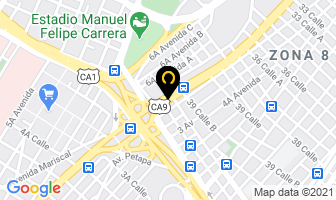 Mapa de Agencia Lipsa en Ciudad de Guatemala