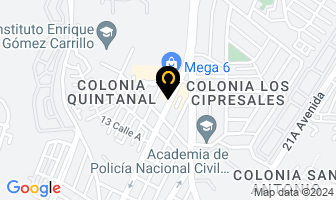 Mapa de Agencia Mango en Ciudad de Guatemala