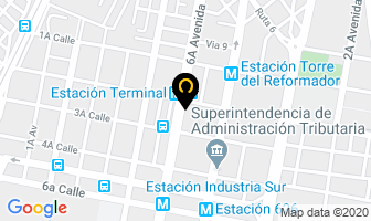 Mapa de Agora en Ciudad de Guatemala