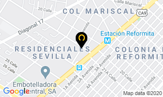 Mapa de Agrel en Ciudad de Guatemala
