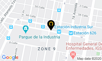 Mapa de Agromilk en Ciudad de Guatemala