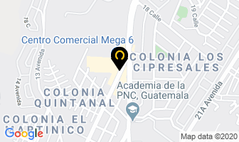 Mapa de Agromsa en Ciudad de Guatemala