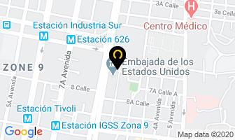 Mapa de Aguasistemas en Ciudad de Guatemala