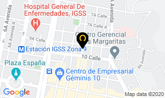 Mapa de Alerta MÉdica en Ciudad de Guatemala