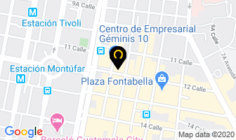 Mapa de Alfa Tours en Ciudad de Guatemala