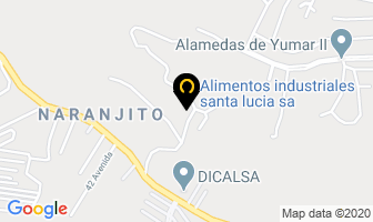 Mapa de Alimentos Industriales Santa LucÍa S.a. en Ciudad de Guatemala