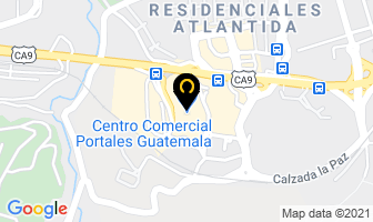 Mapa de Almacen B & B en Ciudad de Guatemala