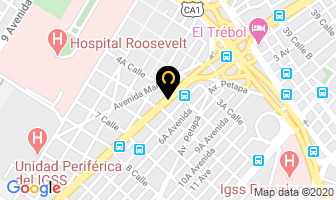 Mapa de AlmacÉn Central De Pinturas S.a. en Ciudad de Guatemala