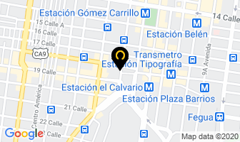 Mapa de Almacen El PanameÑo S.a. en Ciudad de Guatemala