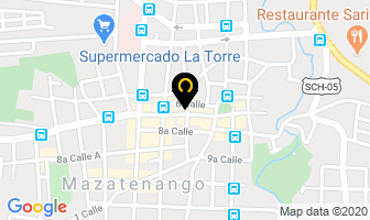 Mapa de Almacen Perez en Mazatenango