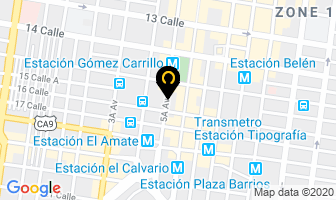 Mapa de Almacen Vasquez en Ciudad de Guatemala