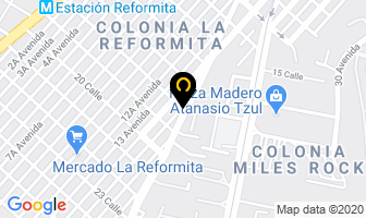 Mapa de Almacenes Japon S.a. en Ciudad de Guatemala