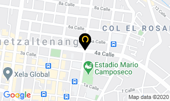 Mapa de Almacenes Musicorp en Quezaltenango