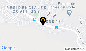 Mapa de Alquifiestas Adonay en Guatemala