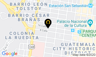 Mapa de Alquimica en Ciudad de Guatemala