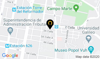 Mapa de Alternativa en Ciudad de Guatemala
