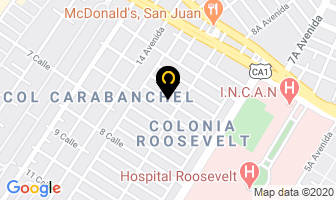 Mapa de Alvisa en Ciudad de Guatemala