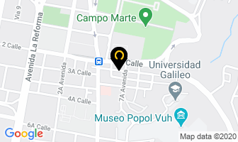 Mapa de Amelville en Ciudad de Guatemala