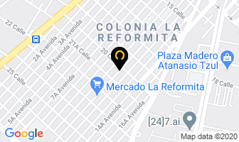 Mapa de AmÉrica Servis en Ciudad de Guatemala